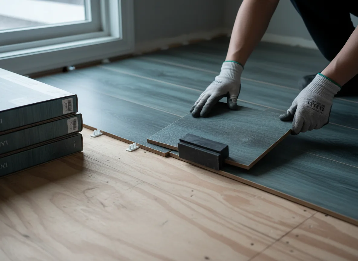 Luxury Vinyl Plank Installation company in Hoffmeister, NY